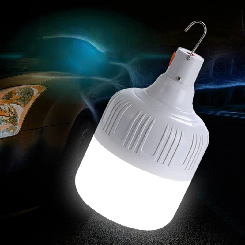 ZK40 תאורת חירום לבית/חיצוני נייד פנסים 80W חירום מנורת הנורה USB LED נטענת מנורת קמפינג אור מהבהב