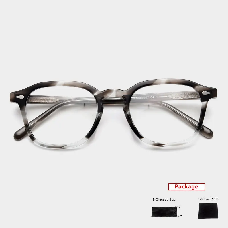 Mimiyou ' נטלמן אצטט כיכר משקפי גברים בציר המחשב משקפיים אופטיים נשים קוצר ראיה משקפיים מסגרת מותג עיצוב Oculos