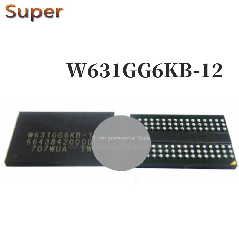 1PCS W631GG6KB-12 96FBGA DDR3 1600Mbps 1Gb