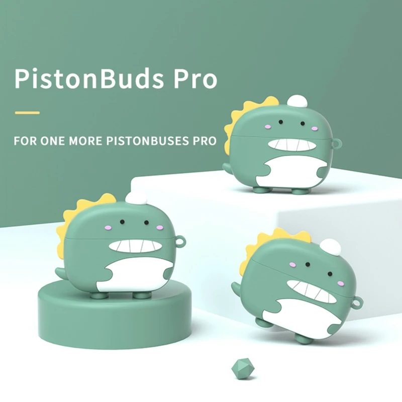 על 1MORE Pistonbuds Pro Shockproof מעטפת להגן על כיסוי שרוול Anti-scratch מקרה