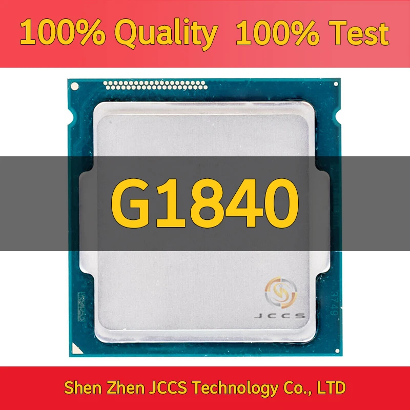השתמשו Celeron G1840 2.8 GHz 2M Cache Dual-Core CPU מעבד SR1VK SR1RR LGA1150 Tray